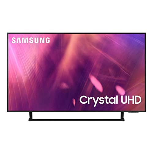 Samsung TV UE50AU9070UXZT, Smart TV 50  Serie AU9000, Modello AU9070, Crystal UHD 4K, Alexa integrato, Nero, 2021, DVB-T2 [Efficienza energetica classe G] (Ricondizionato)