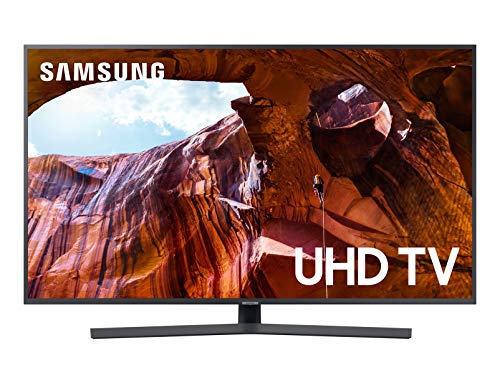 Samsung UE50RU7400 Smart TV 4K Ultra HD 50  Wi-Fi DVB-T2CS2, Serie RU7400 2019, 3840 x 2160 Pixels, Grigio (Ricondizionato)