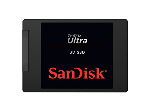 Sandisk Ultra 3D Da 500 Gb Con Velocità Di Lettura Fino A 560 Mbs, Nero