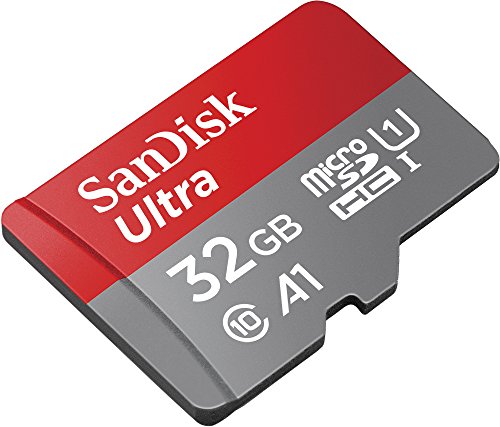 SanDisk Ultra Scheda di Memoria MicroSDHC e Adattatore, con A1 App ...