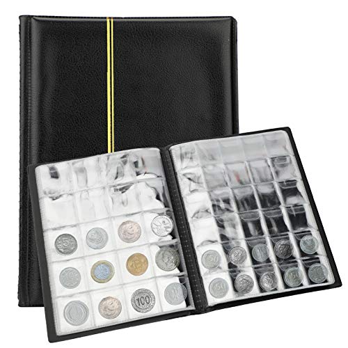 SAVITA Album per Monete da 250 Tasche Libro da Collezione di Monete...