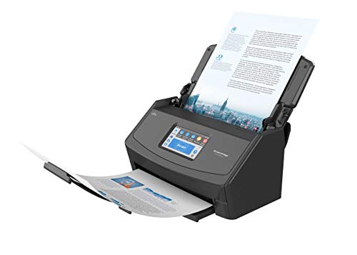 ScanSnap iX1500 Nera - Scanner di documenti per ufficio - A4, Duplex, Touchscreen ADF, Wi-Fi, USB3.1