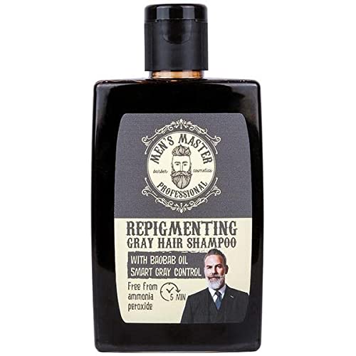 Shampoo repigmentante per capelli grigi da uomo 120 ml