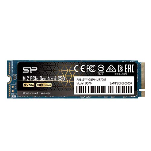 Silicon Power 1TB NVMe 4.0 Gen4 PCIe M.2 SSD R W fino a 5.000 4.400 MB s(SP01KGBP44US7005)