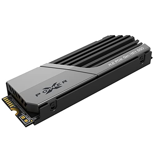 Silicon Power XS70 4 TB - Unità SSD Nvme PCIe Gen4 M.2 2280 da gio...