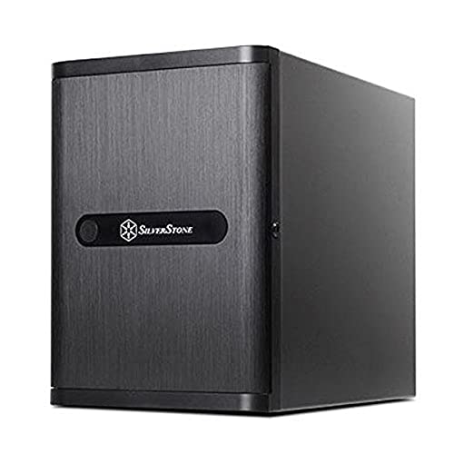 SilverStone SST-DS380 - Case Storage Mini-ITX con finestra, nero...