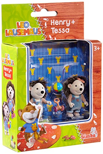 Simba- Leo Lausemaus The Mouse Topo Tip Ricciolino e Tessa, 109222740
