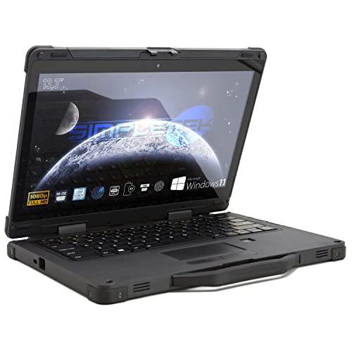 SIMPLETEK RuggedBook 13” i5 1135G7 IP65 Touch Screen 8GB RAM SSD ...
