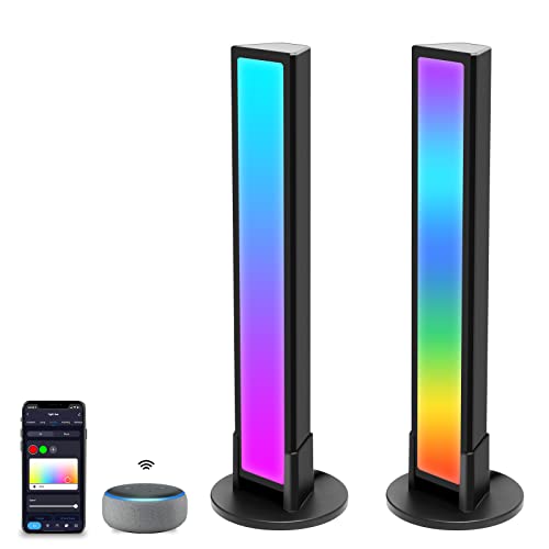 Smart Barre LED, ALED LIGHT App WiFi Lampada LED RGBIC illuminazione funzionano con Alexa e Google Home, Luci LED Multicolori per Giochi, Retro TV, PC, Camera da letto, Feste, Decorazioni