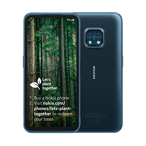Smartphone Nokia XR20 da 6,67 pollici, Android UK, senza SIM, connettività 5G, 4 GB di RAM e 64 GB di memoria (Dual SIM) - colore: ultra blu