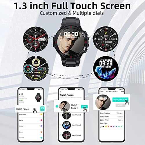 Smartwatch Orologio Fitness Uomo Donna Impermeabile Smart Watch con...