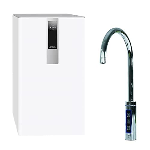 SMARTY S - Depuratore acqua - Dispenser acqua depurata naturale refrigerata, gassata refrigerata e calda – sistema di ultrafiltrazione e sterilizzazione a raggi ultravioletti- acqua calda istantanea