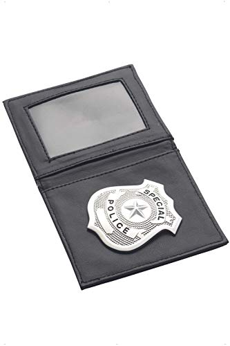 Smiffys Distintivo della polizia, argento su parete