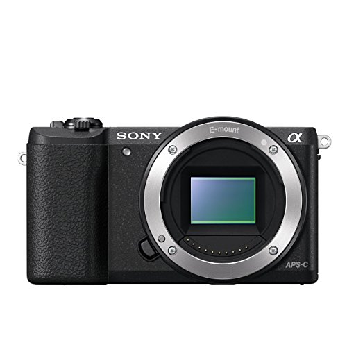 Sony Alpha 5100 Fotocamera Digitale Compatta, con Obiettivo Intercambiabile, Sensore APS-C CMOS Exmor da 24.3 MP, Nero