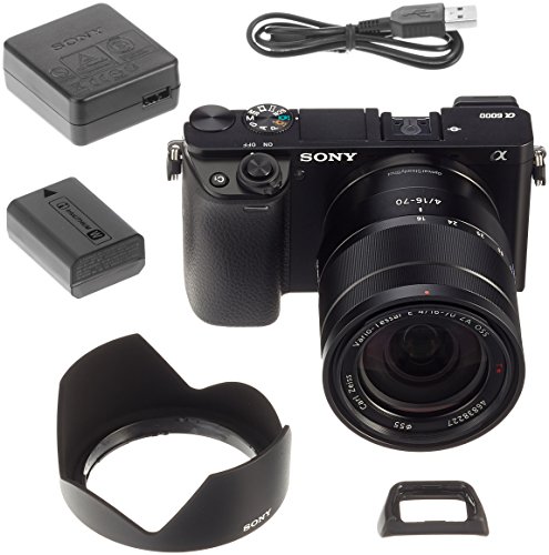 Sony Alpha 6000Z Fotocamera Digitale Compatta, Obiettivo Intercambi...
