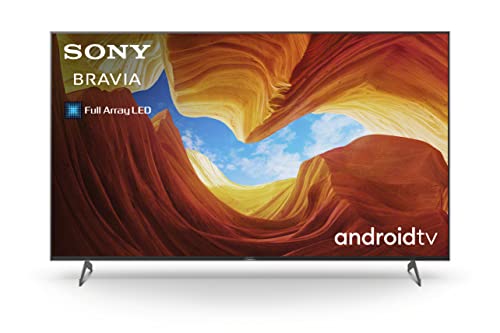 Sony BRAVIA KE-55XH90P - Smart TV 55 pollici, 4K ULTRA HD Full Array LED, HDR, con Android TV e controllo vocale (Modello esclusivo Amazon 2021)