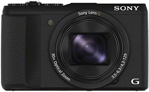 Sony DSC-HX60 Fotocamera Digitale Compatta Travel con Sensore CMOS Exmor R da 20.4 MP, Ottica Sony G 24-720 mm, Zoom Ottico 30x, Supporto Multi-interfaccia, Nero