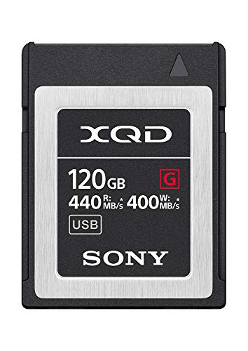 Sony Memoria XQD 120 GB Serie G, Lettura 440 MB s, Scrittura 400 MB s