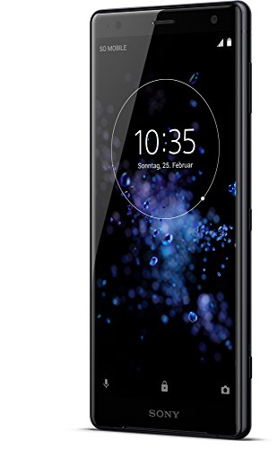 Sony Xperia XZ2 Dual SIM 4G 64GB Black - Smartphones (14.5 cm (5.7 ), 64 GB, 19 MP, Android, 8, Black) [versione Germania]