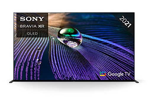 Sony XR-55A90J - Smart TV OLED 55 pollici, 4K Ultra HD, HDR, con Google TV - Nero