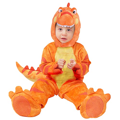 Spooktacular Creations t-rex costume (18-24 mesi) arancione