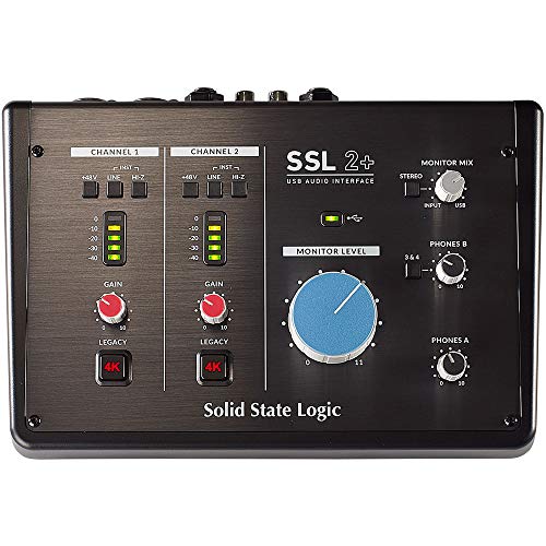 SSL Solid State Logic - SSL2+, interfaccia audio
