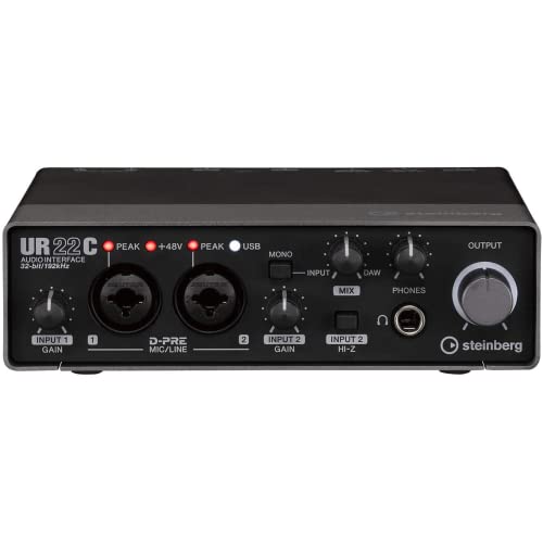 Steinberg UR22C Interfaccia Audio MIDI USB 3 con Connettività iPad...