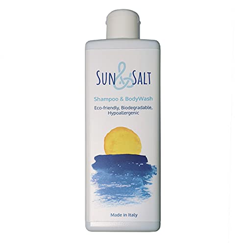 Sun&Salt: Doccia Shampoo 100% Eco-BIO-Natural, Perfetto Anche con l acqua di Mare