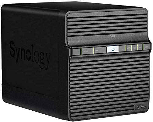 SYNOLOGY DiskStation DS420j - Server NAS 4 bay Raid HDD Bundle, capacità: 12.000 GB (12 TB)