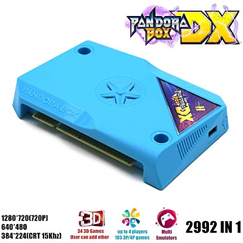 TAPDRA Pandora Box DX 2992 in 1 Scheda Jamma Arcade hdmi vga cga Linea di scansione CRT può Aggiungere
