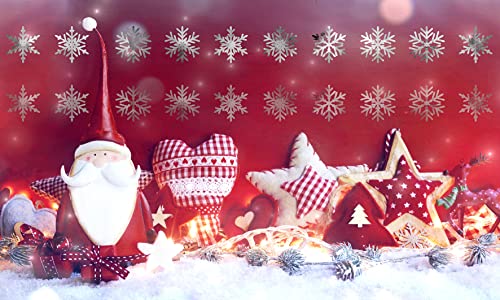 TAPPETIK Tappeto natalizio, Passatoia in Stampa Digitale NATALE Alta qualità, Ampia Gamma di Colori e Disegni (Serie Digit NATALE) (Natale 25, 52 x 330 cm)