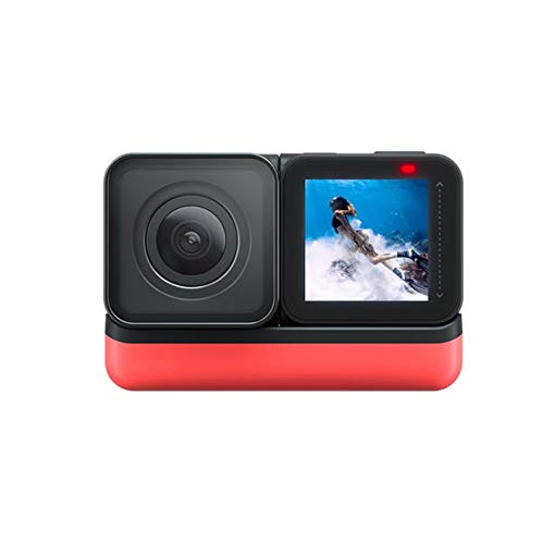 Tbaobei-Baby Action Camera IPX8 impermeabilizza la Macchina Fotografica Edition Sport 5.7K ° 360 Panoramic GPS-Enabled Statistiche Cam Videocamera Ultra HD (Color : Black, Size : One Size)