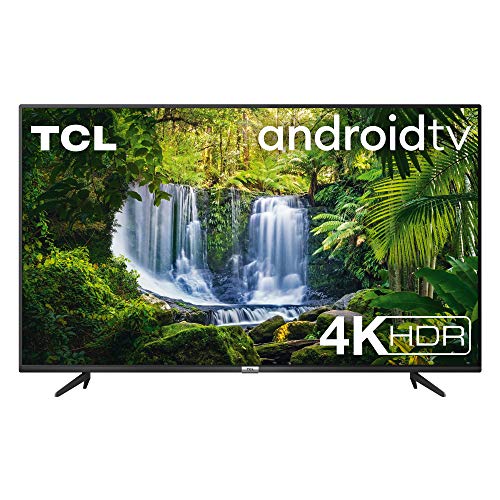 TCL 43P616, Smart TV 43 Pollici, 4K HDR, Ultra HD, Sistema Android 9.0, Design Senza Bordi, Micro Dimming PRO, Smart HDR, HDR 10, Dolby Audio, Compatibile con Google Assistant & Alexa
