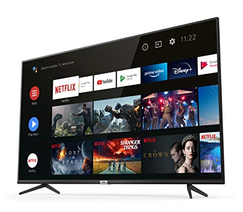 TCL TV 43 , 4K HDR, Ultra HD, Smart TV con Sistema Android 9.0, Des...