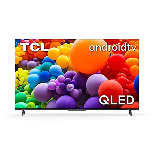 Tcl - TV QLED Ultra HD 4K 50  50C725 Android TV Argento...