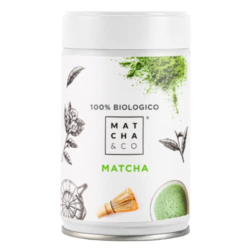 tè Matcha 100% Biologico, 80g [qualità cerimoniale]. tè Verde Bi...
