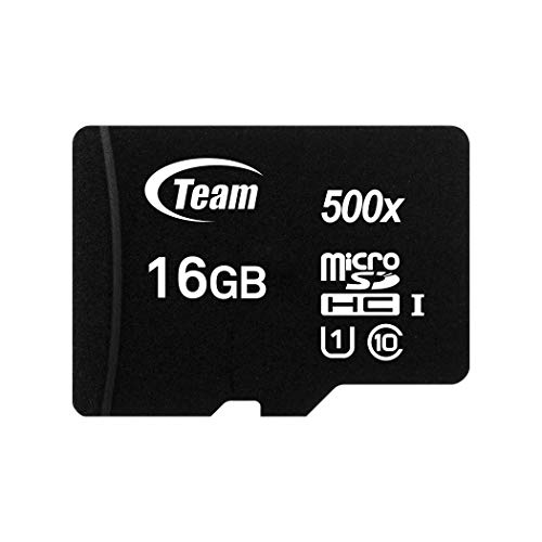 Team Group Micro SD 2 GB Scheda di Memoria con Adattatore SD 16 GB Class 10 UHS-I Grade 1
