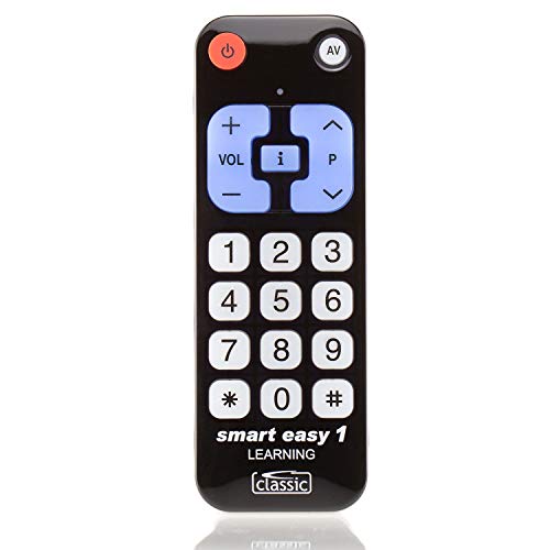 Telecomando Smart Easy 1, case – Telecomando universale programmabile Telecomando per anziani, gru, Hotel