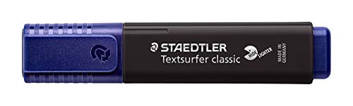 textsurfer Classic 364 Edition Colors – Evidenziatore punta smussata 1 A 5 mm Nero, 10 Pezzi