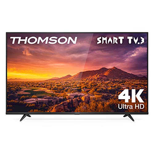 Thomson 50UG6300 TV 50 pollici, 4K HDR, Ultra HD, Smart TV 3.0, Slim design (Micro dimming, Smart HDR, Dolby Audio, T-cast)