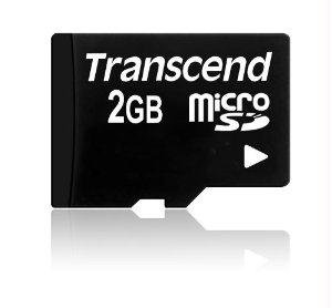 Transcend FLASH MEMORIA SCHEDA - 2 GB - MICROSD (senza scatola e adattatore)