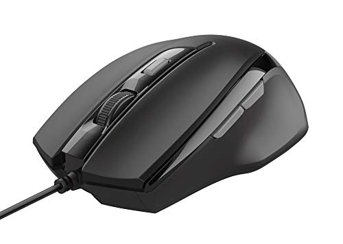 Trust Voca Comfort Mouse con filo (800 1200 1600 2400 DPI)...