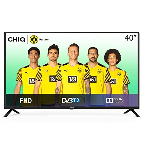 TV LED LCD Full HD 40   CHiQ L40G4500, 40 pollici (101 cm), triple tuner (DVBT T2 C S2), riproduttore multimediale tramite porta USB, audio Dolby, 3 HDMI, 2 USB, Direct LED