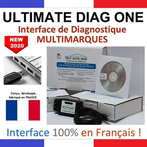 Ultimate Diag One – Multimarques – Autocom Delphi può Fermare l  interfaccia diagnostica Diagbox – USB Version