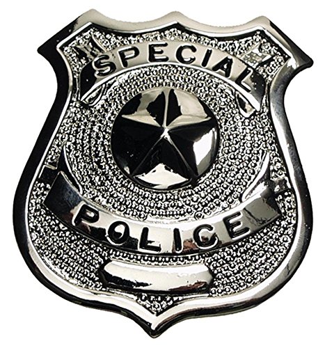 US Distintivo della polizia,  Speciale Police , argento, Spilla