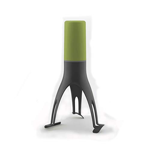 Uutensil StirrTime, agitatore automatico con timer (nuovo design), oliva e grigio