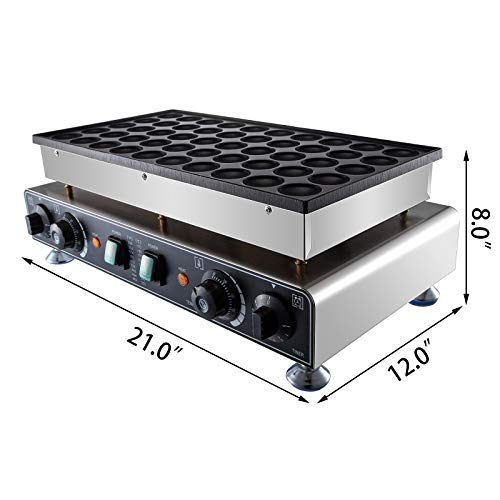 VEVOR Piastra per Waffle Maker Macchina Elettrica 1600W 220V Macchi...