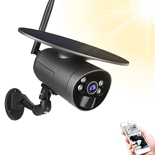 Videocamera solare 1080P HD 4G, videocamera Smart IP in metallo, videocamera per esterni resistente alle intemperie, con visione notturna e rilevamento del movimento a doppia sorgente luminosa