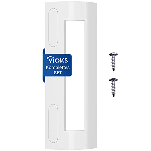 VIOKS Maniglia universale per frigorifero 200 x 70 x 45 mm e maniglia bianca per porta con distanza di fissaggio 82-163 mm