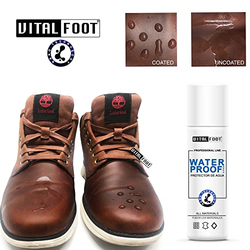 VITAL FOOT - Protettore Acqua Scarpe Spray Trasparente Waterproof I...